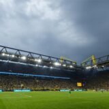 Der Signal Iduna Park beim Spiel des BVB gegen Gladbach.