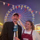 Reporter Philipp Pohl berichtet vom Abschluss-Feuerwerk der Fredolino in Dortmund.