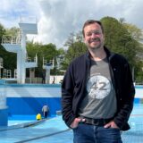 Tim Sommer ist der Vorsitzende des Fördervereins Volksbad Marl.