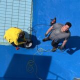 Im Guido-Heiland-Bad laufen die Vorbereitungen für die Freibad-Saison 2025.