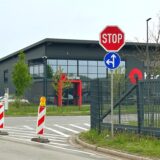 Hier ist seit Kurzem Rechtsabbiegen verboten.