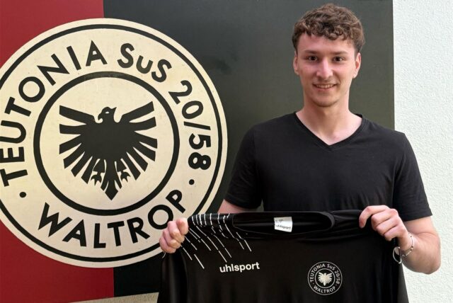 Teutonia SuS Waltrop holt einen ehemaligen Jugendspieler zurück. Der 20-jährige Waltroper kommt vom Bezirksligisten SpVgg Blau-Gelb Schwerin.