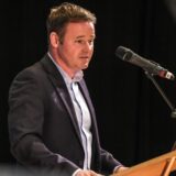 Lars Ehm beim Neujahrsempfang der CDU in Marl.