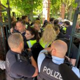 Vor und auf dem Gelände der Zeche Zollern kam es zu Auseinandersetzungen zwischen Antifa und AfD-Vertretern.