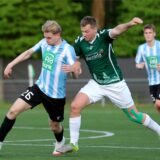 Der VfR Sölde (r.) machte es dem Oberligisten ASC 09 Dortmund nicht leicht im Halbfinale des Kreispokals.
