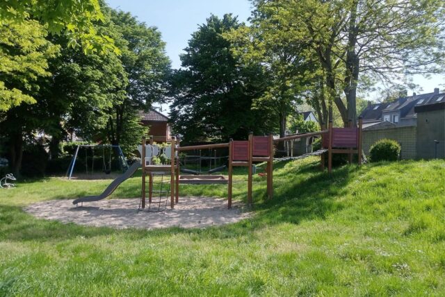 Ansicht des Spielplatzes an der Bismarckstraße in Waltrop.