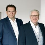 Die Vorstandsmitglieder der Vereinten Volksbank, Martin Wissing und Ingo Hinzmann (von links)