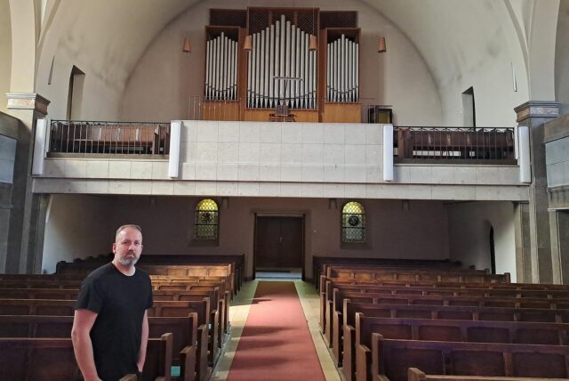 René Kullick in der Petrikirche