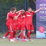 Haben sie am Sonntag Grund zum Jubel? Die Fußballer des VfB Hüls II