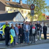 Die neu eingerichtete Schulstraße an der Grundschule Alter Garten.