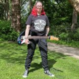 Musiktalent, Lehrerin und Jazz-Gitarristin: Stephanie Plewka im Hertener Schlosspark