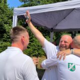 Holger Badde im Kreis der Gratulanten