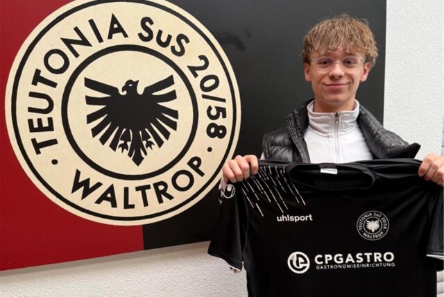 Max Schumacher ist einer von fünf Neuzugängen im Kader von A-Kreisligist Teutonia SuS Waltrop.
