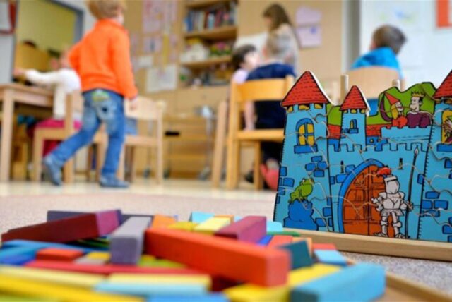 Kinder im Kindergarten