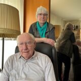 Helmut Borkens und Elisabeth Schwalbach.