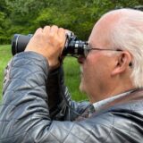 Werner Machatschke schaut sich in diesen Tagen häufiger das Treiben im Storchennester-Baum an.