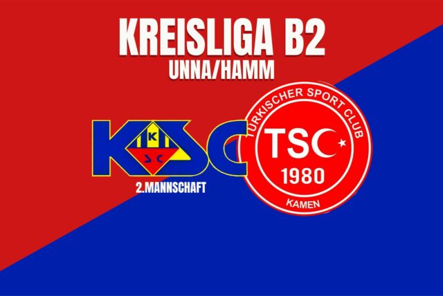 Collage Logos von Kamener SC und Türkischer Sportclub Kamen.