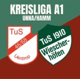 Collage der Logos vom TuS Uentrop und TuS Wiescherhöfen.