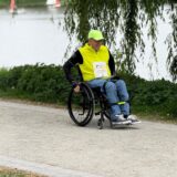 Hermann Sicking im Rollstuhl