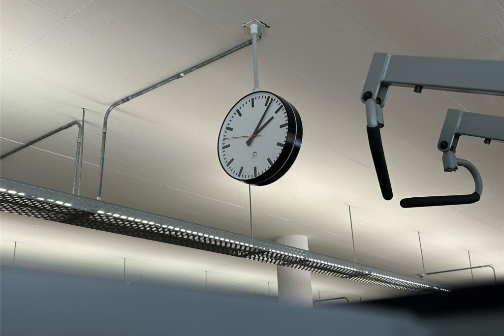 Uhr im Kieser-Studio in Recklinghausen