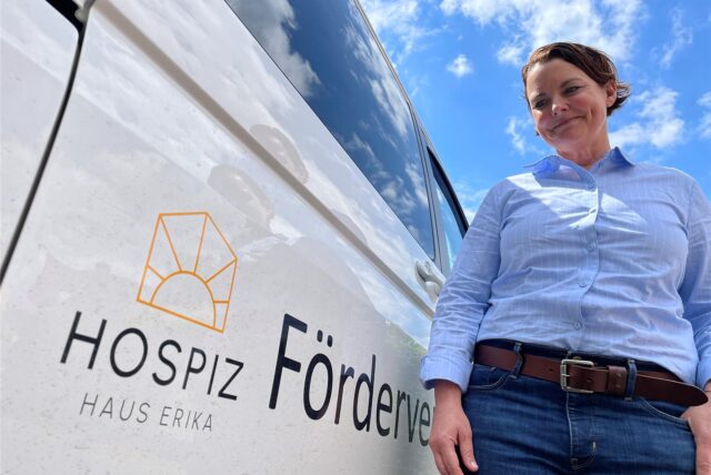 Susanne Rosenberger betreibt einen ambulanten Pflegedienst und plant den Bau eines Hospizes in Castrop-Rauxel.
