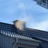 Brand an der Theresienstraße in Datteln.