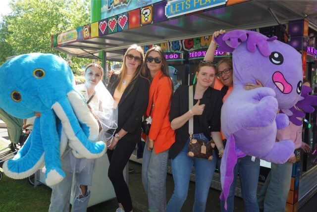 Impressionen der Kirmes auf dem Rathausplatz in Oer-Erkenschwick.