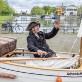 Kapitän Klabauter-Jan mit seinem alten Haifischkutter