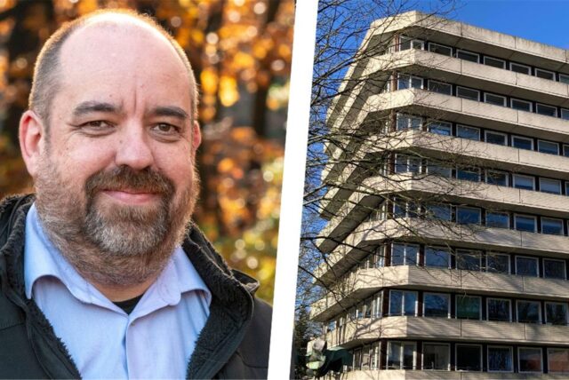 Christian Krampe ist „Lotse im Haus der sozialen Leistungen“ im Stadthaus 3.