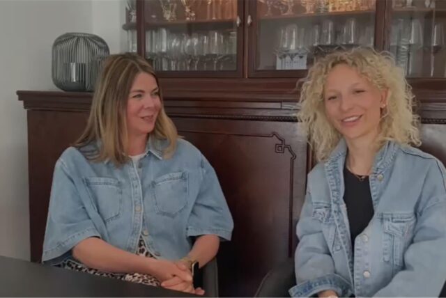 Silke Haddick und Cora Mendriks
