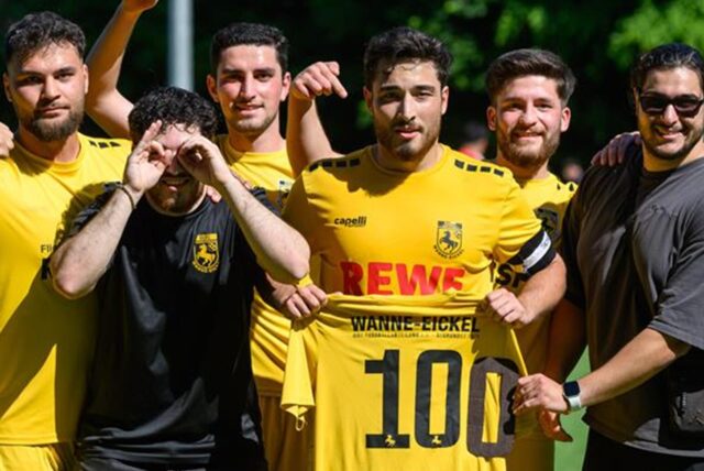 Talha Aydin (3.v.r.) hat den Torrekord von Dennis Teuber geknackt.