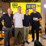 Gruppenfoto mit Maximilian Baier und Lars Ricken.