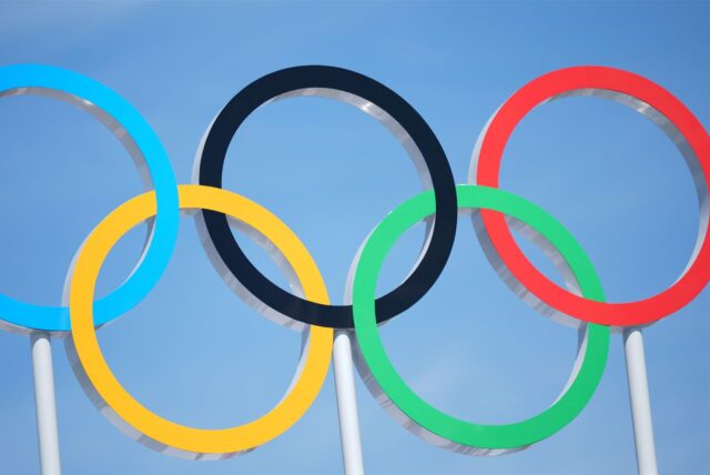 Die olympischen Ringe