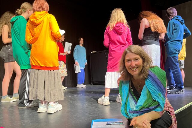 Theaterpädagogin Silke Eumann