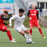 Kiyan Gilani (l.) bricht seine Zelte am Stimberg ab und wechselt nach der Saison zu SW Essen.