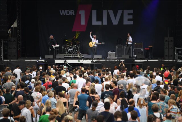 Auftritt der Band Matija beim Festival Bochum Total 2018.