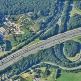 Ein Lulftbild des Autobahndreiecks der A2/A31