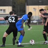 Zuletzt traf Hamidou Soumare für den VfB Waltrop doppelt im Kellerduell gegen den SV GE-Hessler. Kann er das auch im nächsten wichtigen Spiel, auswärts bei der SG Herne 70, wiederholen? (Foto aus dem Hinspiel)