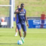 28.08.2024, Fussball, Saison 2024/2025, 2. Bundesliga, Training FC Schalke 04, Ibrahima Cisse (FC Schalke)