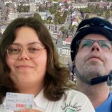 Bildmontage aus André Przybyl, Laura Wunderlich, Stefan Korte und einer Luftaufnahme von St. Antonius in Herten.