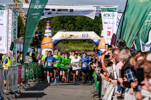 Auch in diesem Jahr wird es beim AOK-Firmenlauf in Oer-Erkenschwick wieder richtig voll.