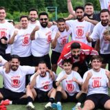 Der TSV Westerholt ist Kreisliga-C3-Meister geworden und blickt jetzt nach vorn. Toptorjäger Ali-Emre Ön (unten rechts) ist sich über seine Zukunft aber noch nicht sicher.