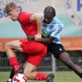 Der ASC 09 Dortmund (r.) im Duell gegen den VfL Bochum II.