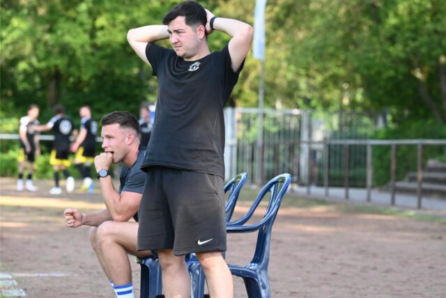 Kerim Sehic verzweifelt.