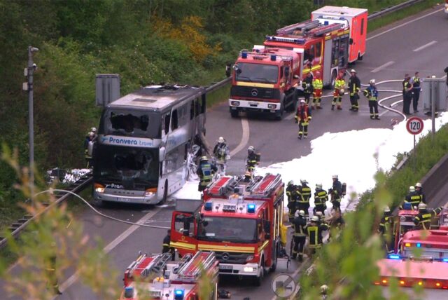 Die B236 ist aktuell gesperrt.