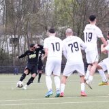 Der gefährlichste Schütze des FC Marl in Aktion: Gökhan Turan