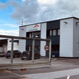 Die Verwaltung von Arcelor Mittal Dortmund in Dortmund-Marten. Die Büros sind größtenteils bereits verlassen.
