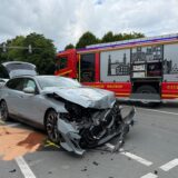 Unfall auf der Kreuzung Berliner Straße/Lehmstraße in Waltrop