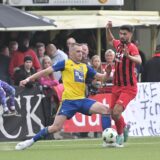 Nur 100 Zuschauer waren beim letzten Heimspiel der Spvgg. Erkenschwick dabei, einige davon waren aus Vreden.