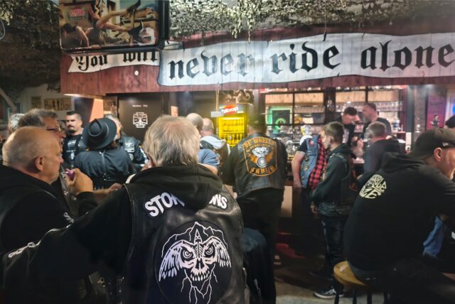 Die Star Riders Wulfen veranstalteten mit vielen Motorradfahrern am Samstag einen Clubhouse Run.